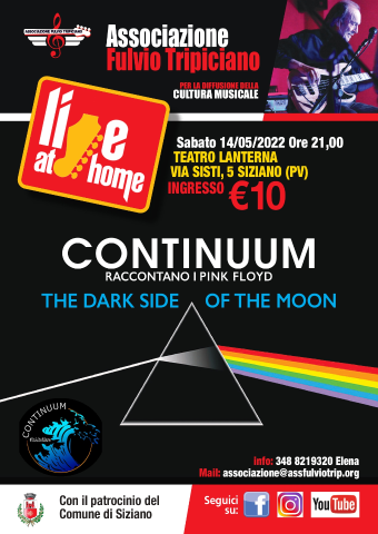 Continuum raccontano i pink floyd - the dark side of the moon