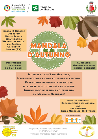 SOTTO QUESTO SOLE 2.0 - MANDALA D'AUTUNNO