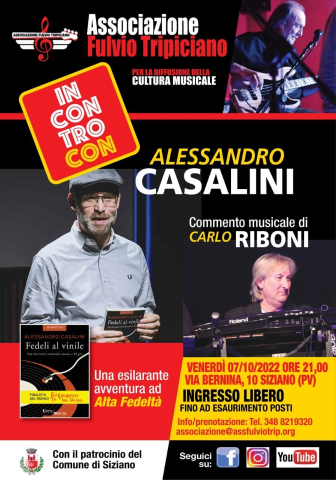 FEDELI AL VINILE - INCONTRO CON ALESSANDRO CASALINI