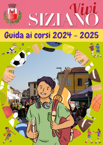 VIVI SIZIANO - GUIDA AI CORSI SPORTIVI E CULTURALI - ANNO ACCADEMICO 2024/2025