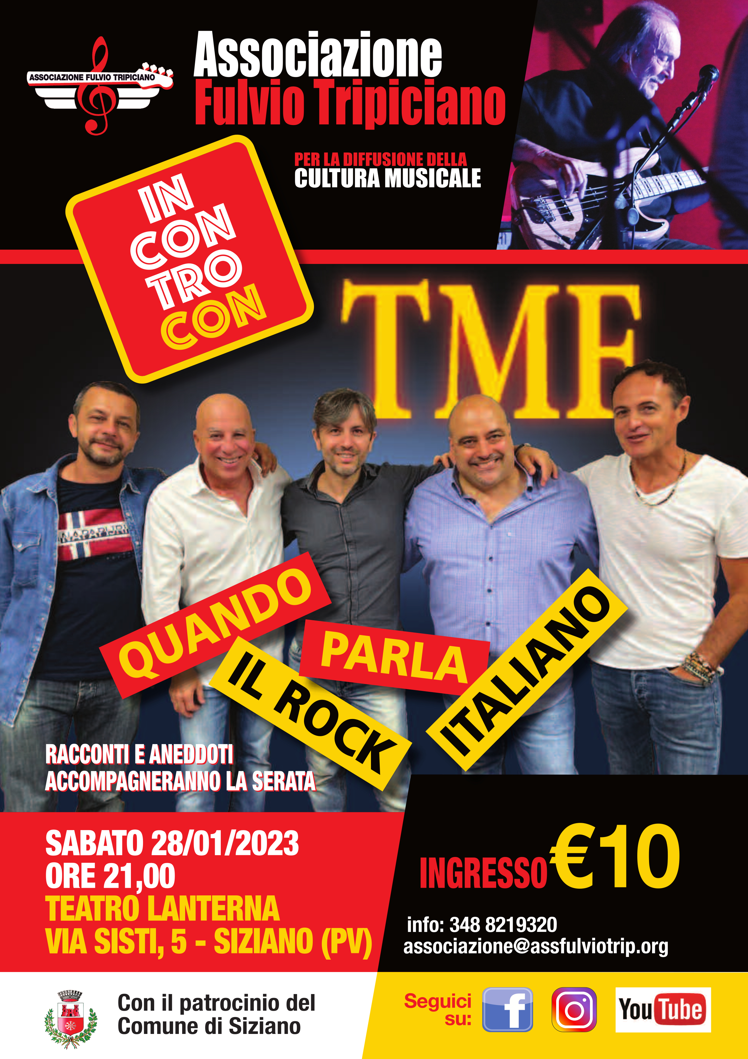 Concerto Rock Italiano - Incontro con TMF