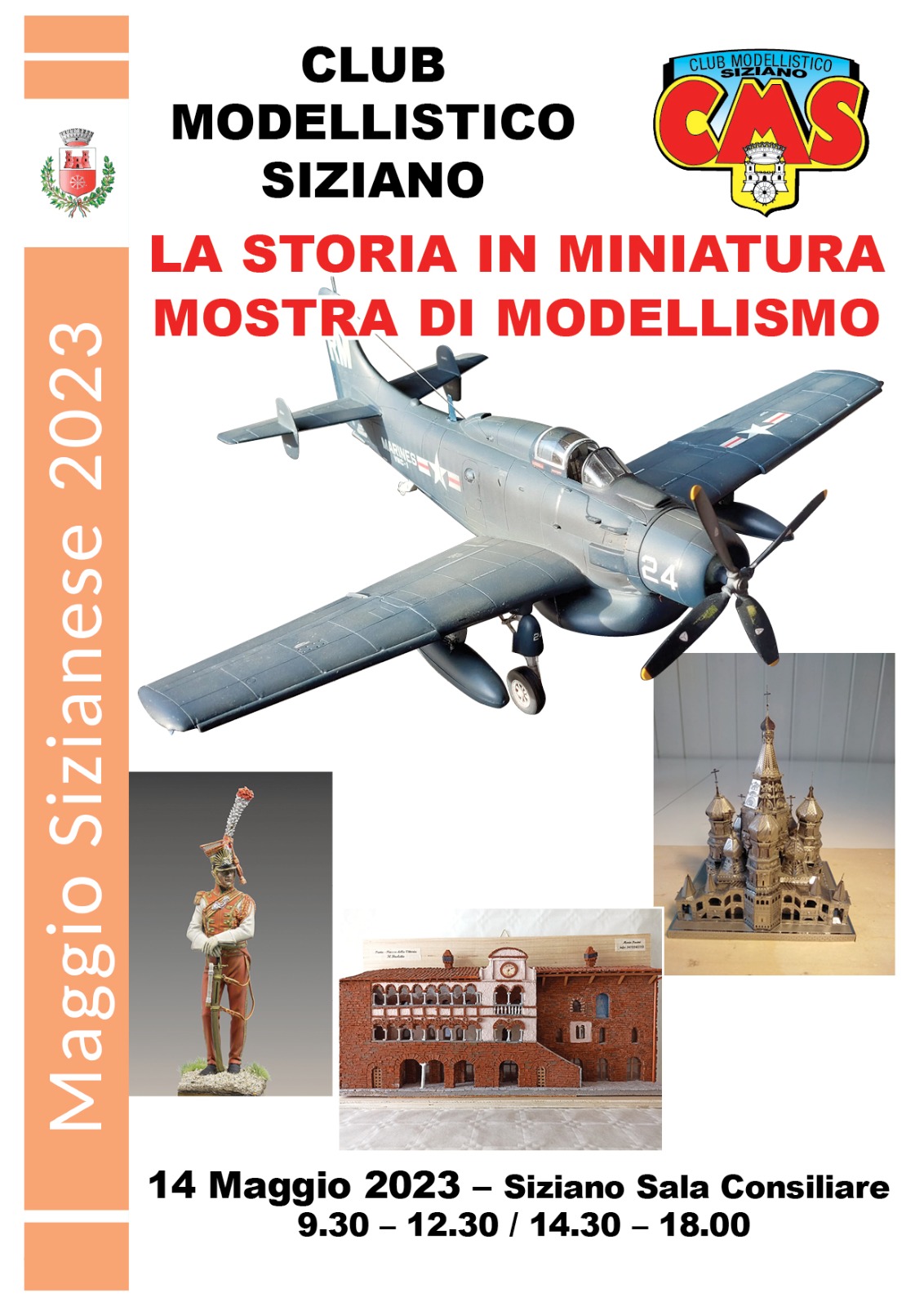 14 maggio 2023 - mostra di modellismo "la storia in miniatura"