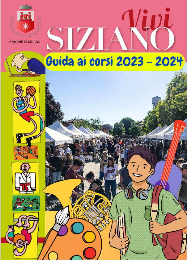 "vivi siziano" - opuscolo delle attivita' culturali e sportive a.s. 2023-2024