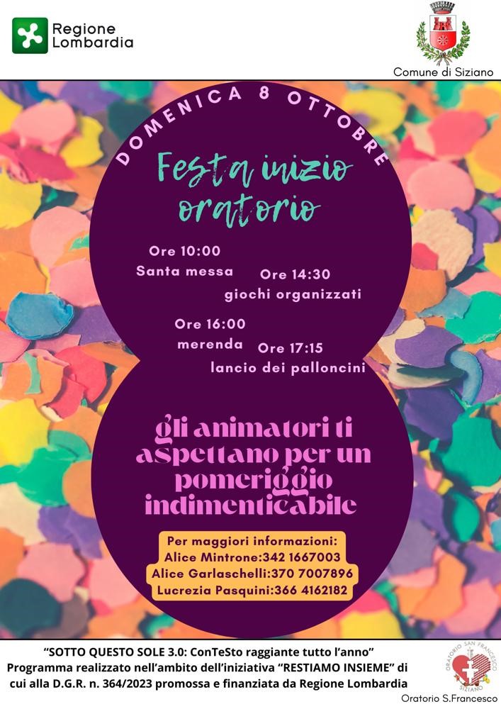 Sotto questo sole 3.0 – festa in oratorio