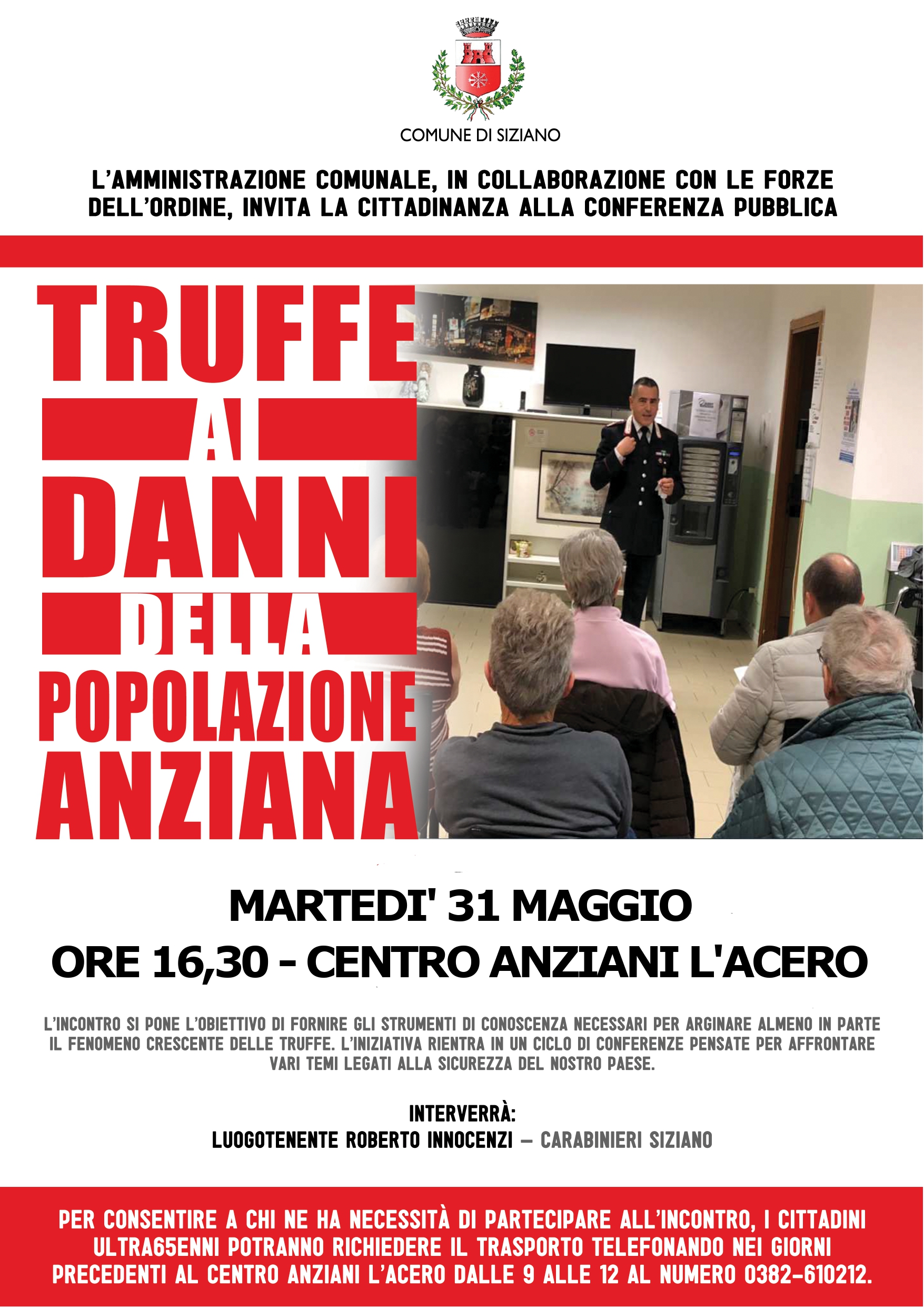 Truffe ai danni della popolazione anziana