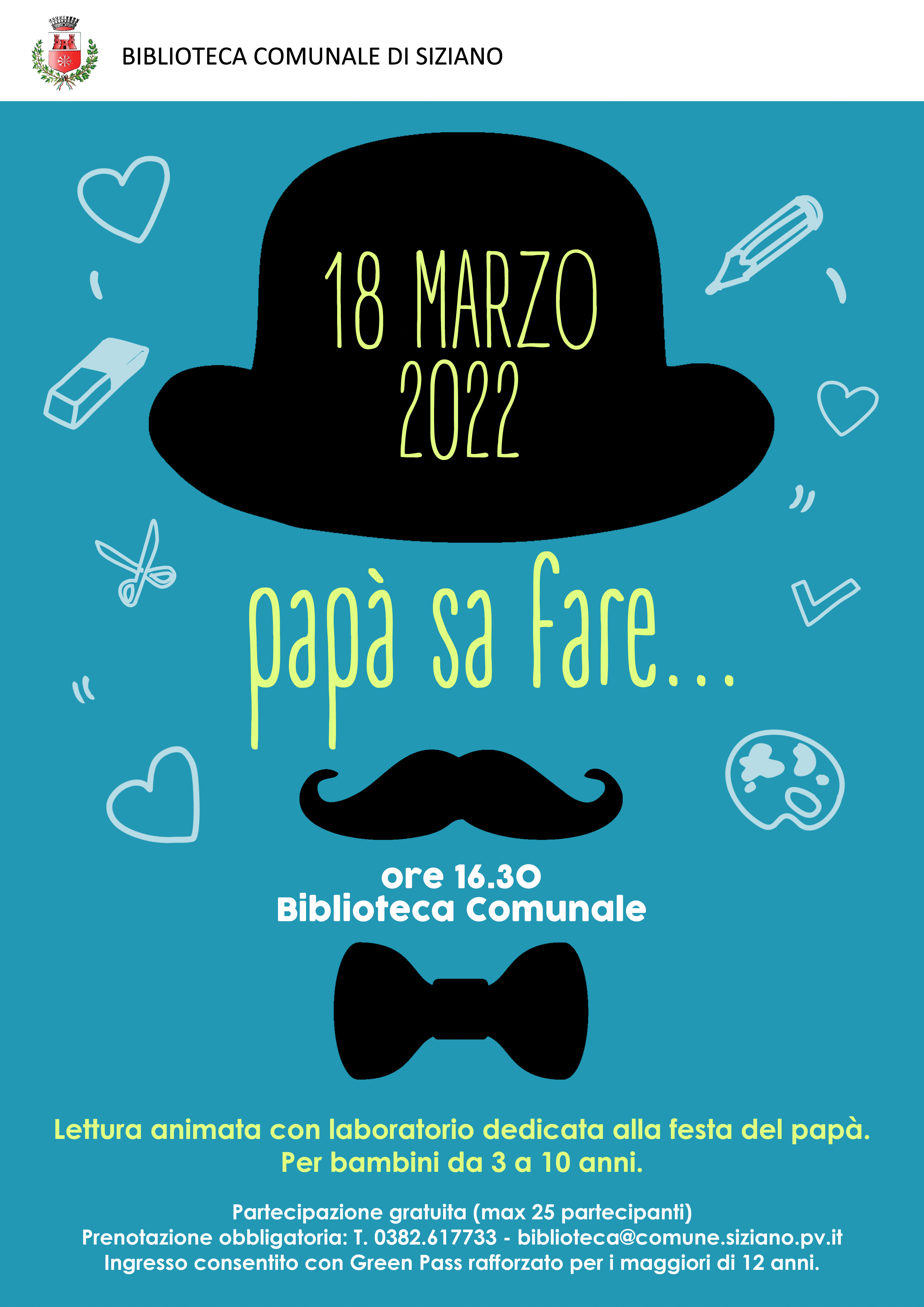 Festa del papà - lettura animata e laboratorio