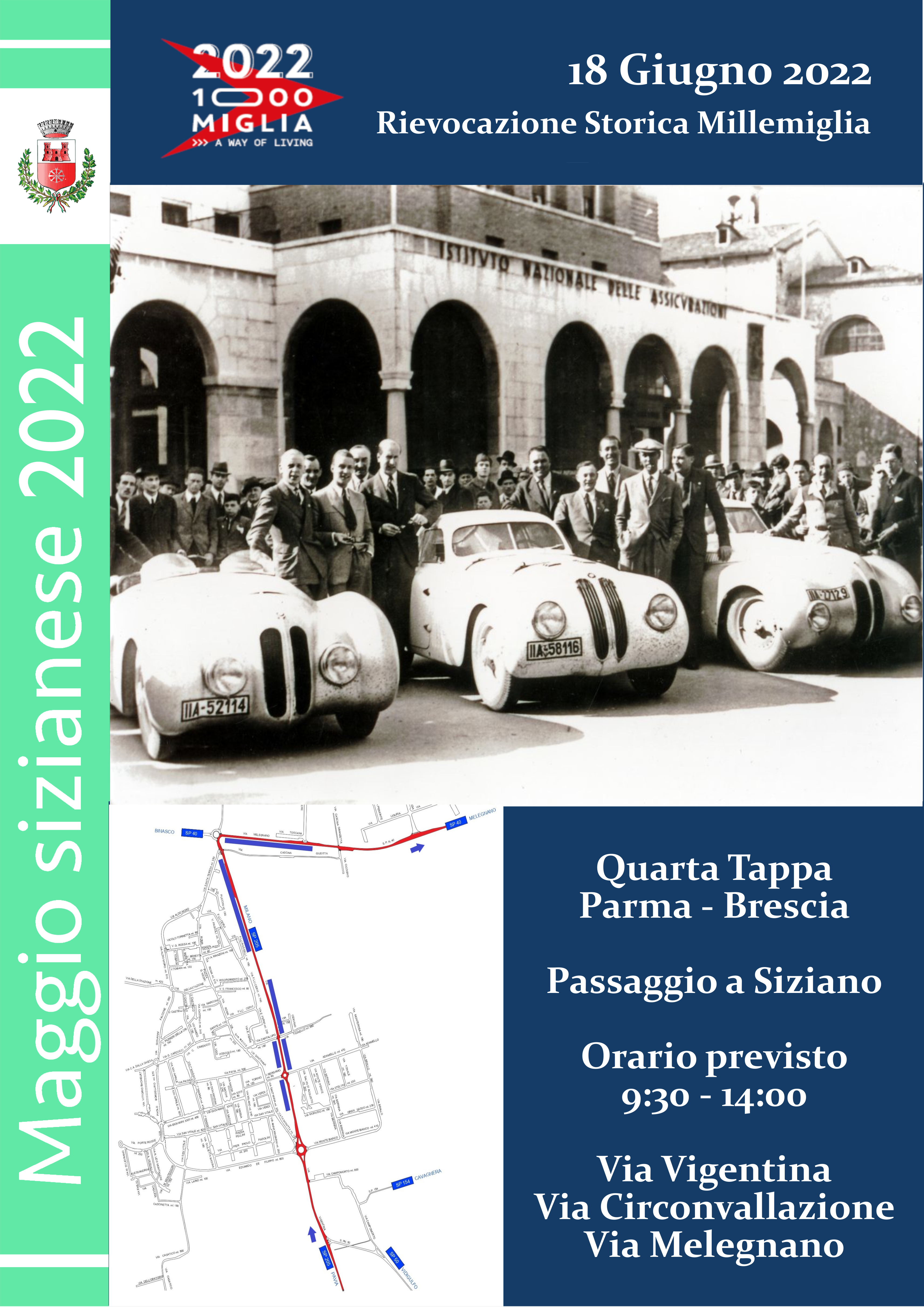 Millemiglia 2022 - passaggio a siziano