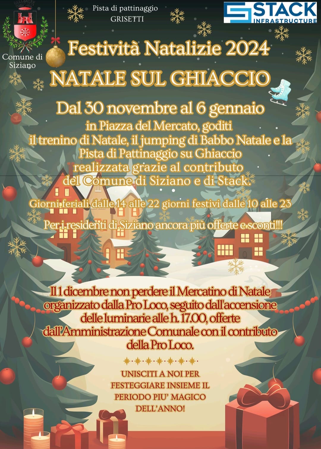 FESTIVITÀ NATALIZIE 2024