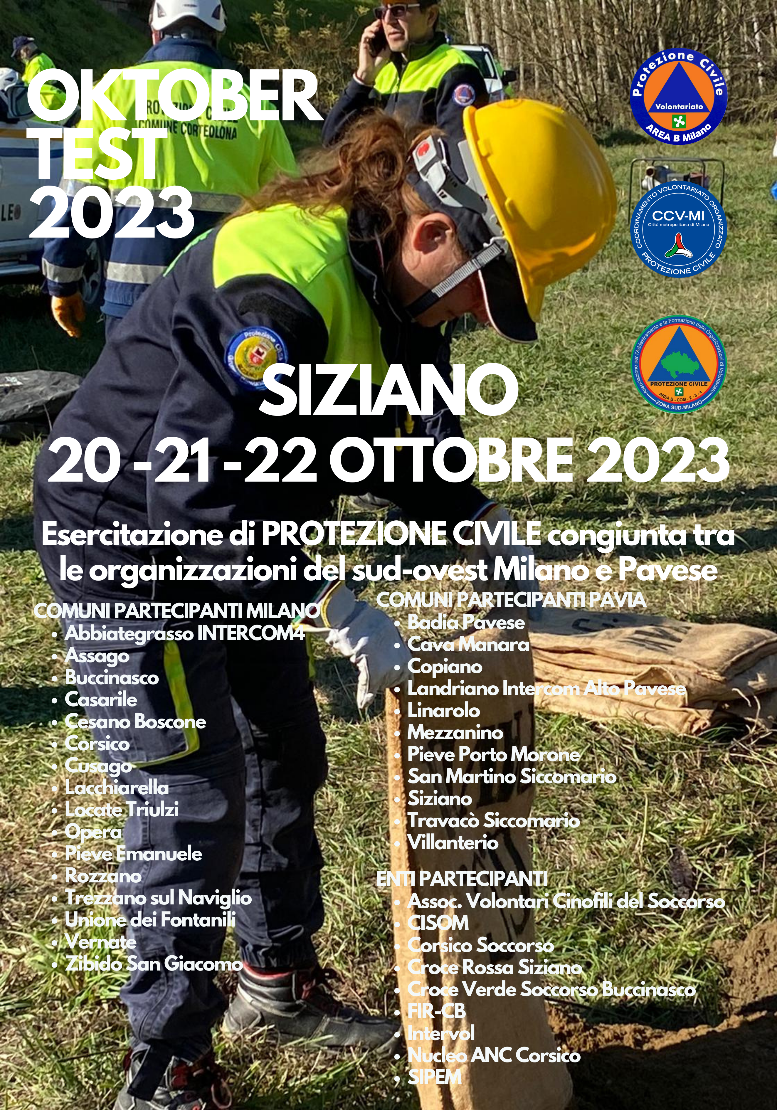 Esercitazione oktober test 2023 