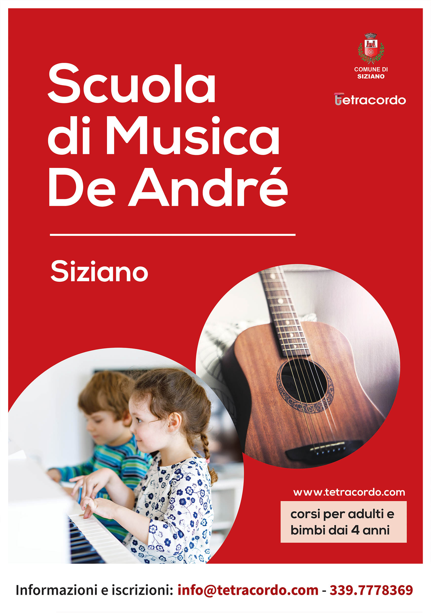 Scuola di musica de andré: corsi di musica per adulti e bambini dai 4 anni 