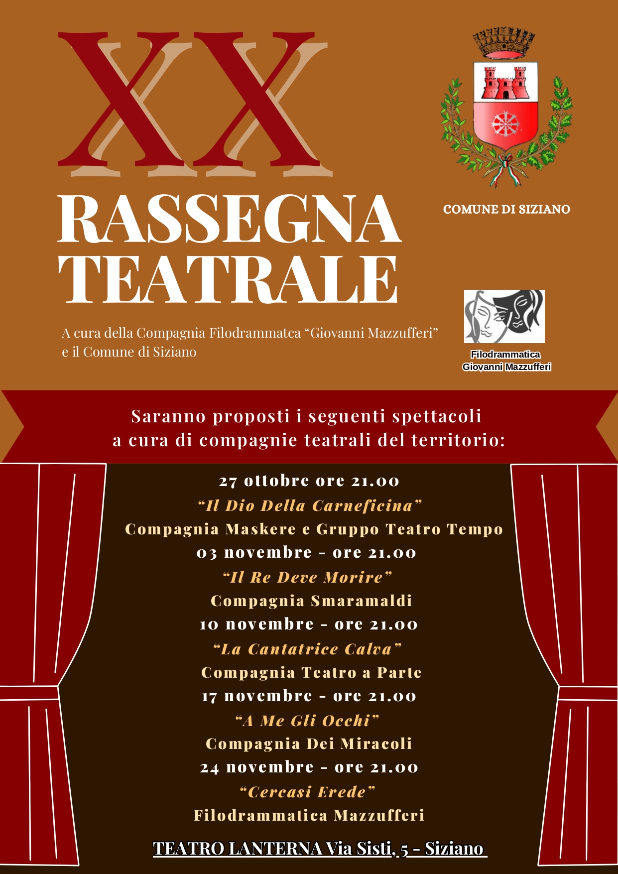 Xx rassegna teatro amatoriale 