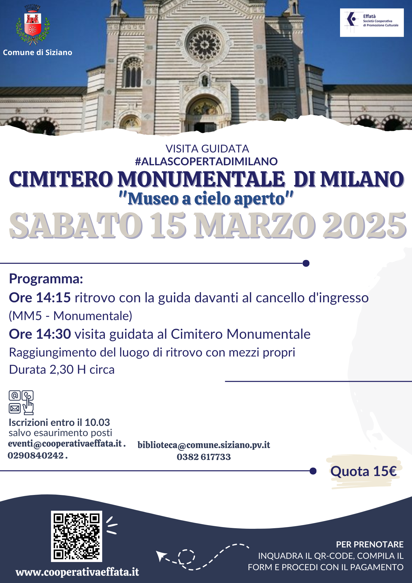 #ALLASCOPERTADIMILANO - VISITA GUIDATA AL CIMITERO MONUMENTALE 